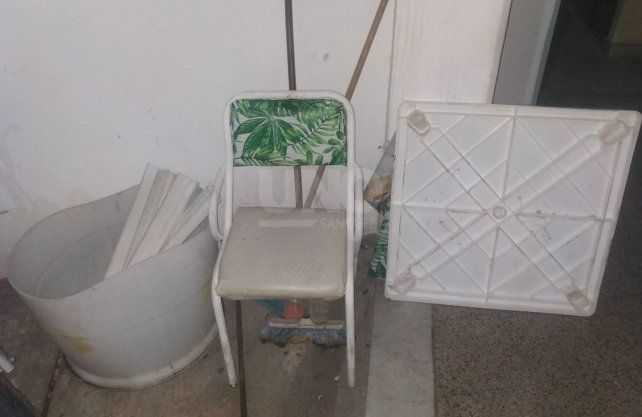 Im&aacute;genes del interior del inmueble cuando lleg&oacute; la polic&iacute;a