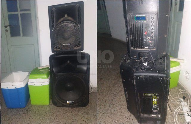 Im&aacute;genes del interior del inmueble cuando lleg&oacute; la polic&iacute;a