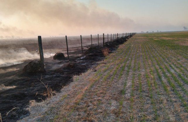 Imágenes del incendio en Bella Italia.