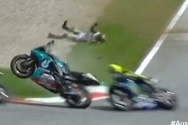 Valentino Rossi salvó su vida de milagro tras un escalofriante accidente en el MotoGP.