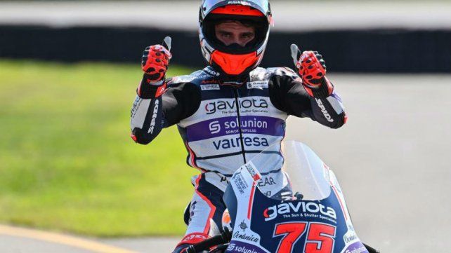 El espa&ntilde;ol Albert Arenas gan&oacute; el GP de Austria en Moto 3, donde el argentino Gabriel Rodrigo fue 3&ordm;.