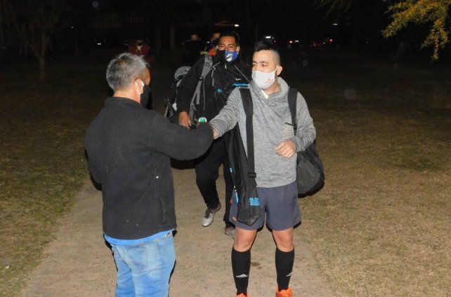 En el predio de la ASH todos cumplen con el protocolo sanitario.