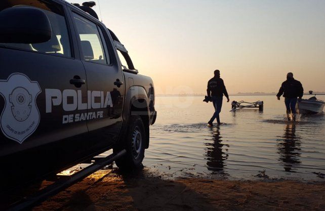 Los trabajos de búsqueda de las dos personas desparecidas en la <a href=