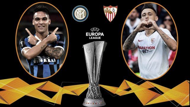 El Inter de Lautaro Mart&iacute;nez chocar&aacute; con el Sevilla de Lucas Ocampos en busca del t&iacute;tulo en la Europa League.
