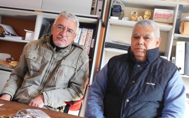 El gerente general Julio Far&iacute;as y el vicepresidente Cantero narraron el momento de la entidad.