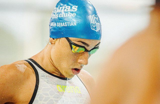 La santafesina Julia Sebastián competirá para Los Angeles Current de Estados Unidos en la Liga Internacional de natación. Instagram Julia Sebastián