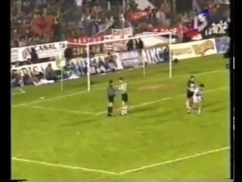 Colón superó por penales a Universidad de Chile en la Copa Conmebol 97. Foto: captura de video