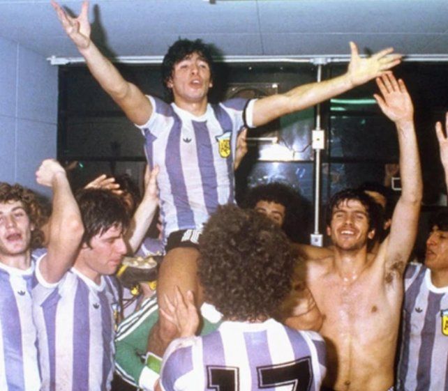 Maradona fue el l&iacute;der de un seleccionado argentino que quedar&aacute; en la historia de nuestro f&uacute;tbol.