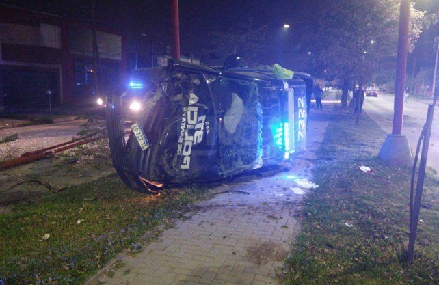 El suceso ocurrió en la madrugada en el ingreso a Villa Hipódromo