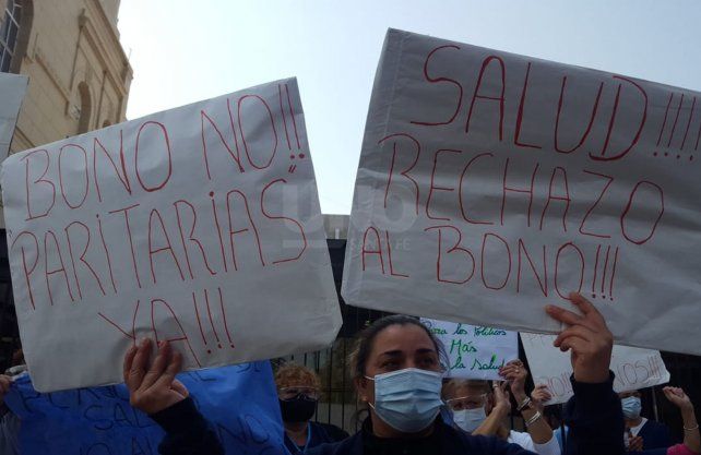 Reclamos trabajadores Cullen.