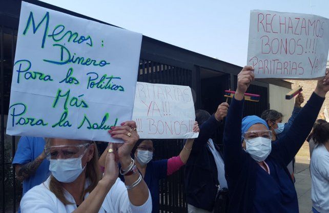 Reclamos trabajadores Cullen.