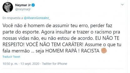 Neymar carg&oacute; con todo contra &Aacute;lvaro Gonz&aacute;lez y podr&iacute;a recibir una dur&iacute;sima sanci&oacute;n de siete partidos.