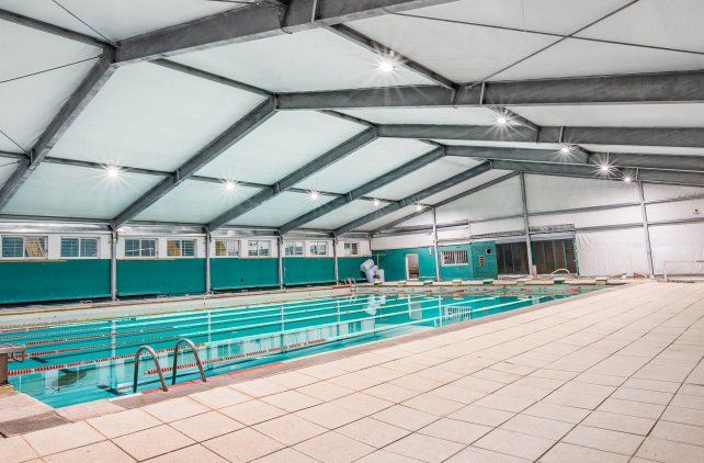 El natatorio Pedro Consuegra que fue remosado en los &uacute;ltimos tiempos.