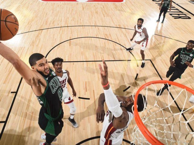 Boston no pudo aguantar la diferencia en el final y Miami se qued&oacute; con la primera final del Este de la NBA.