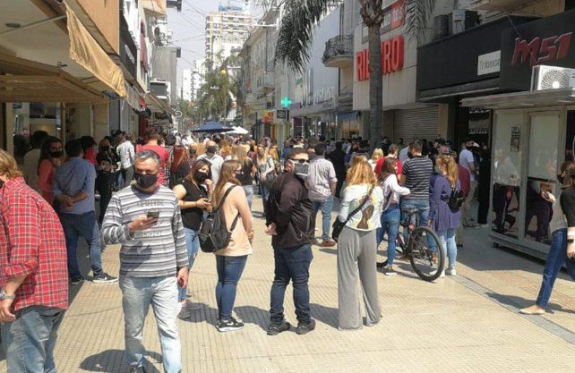 Comerciantes autoconvocados del microcentro dispuestos a abrir este s&aacute;bado desde las 10