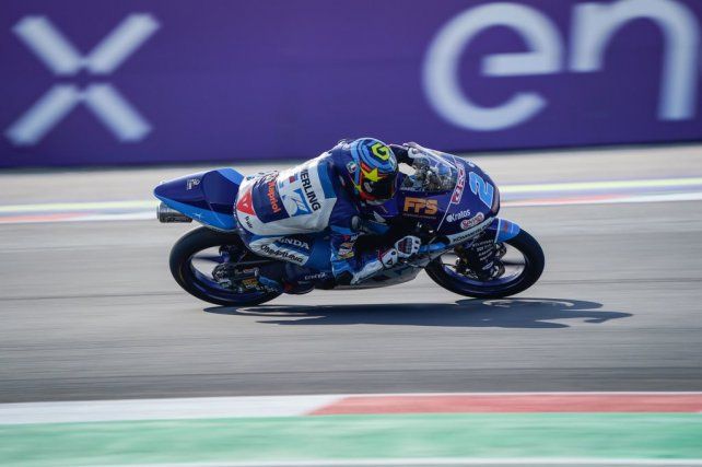 Gabriel Rodrigo no tuvo una buena clasificaci&oacute;n para el Gran Premio de Emilia-Romagna de Moto 3 en Misano.