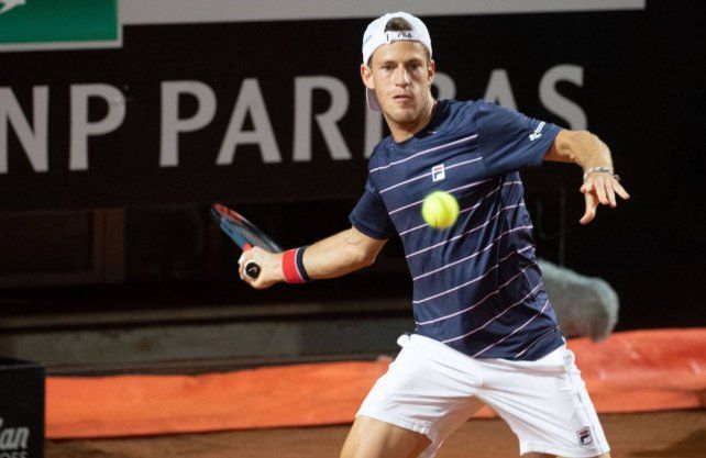 Diego Schwartzman quiere meterse en la final del Masters 1000 de Roma. 