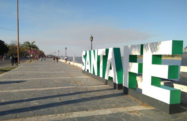 Coronavirus y primavera. As&iacute; luci&oacute; la Costanera santafesina