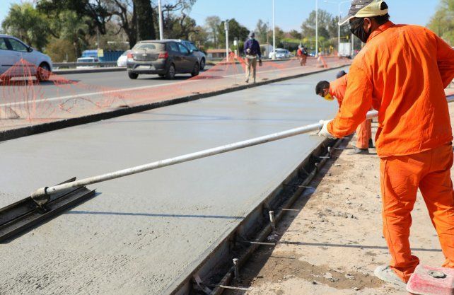 Obras en la Ruta Provincial (RP) Nº 1