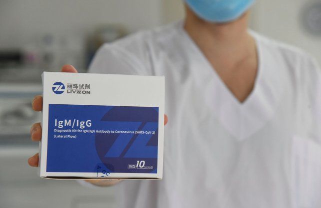 Los test rápidos que llegaron a la provincia