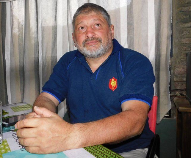 Cuervo de pura cepa, Gabriel Bustos fue un pilar duro pero muy disciplinado en el rugby.