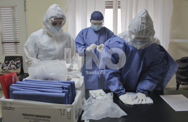 Coronavirus. El hospital Protomédico funciona como centro de hisopado en la Región Santa Fe.