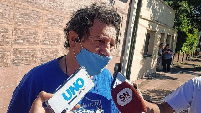 El presidente de la vecinal José Cettour