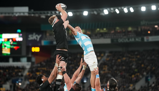 Los All Blacks de Nueva Zelanda también tienen un lugar asegurado en la copa del mundo.  