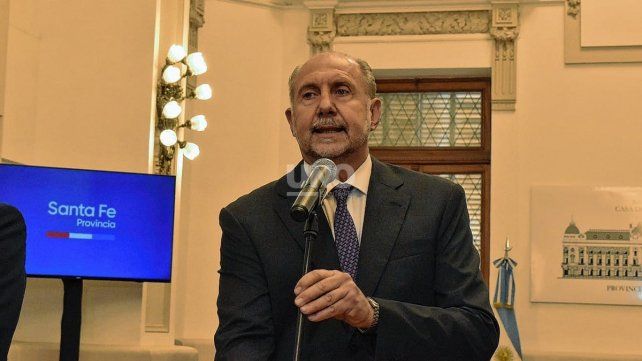 El gobernador Omar Perotti dijo que 