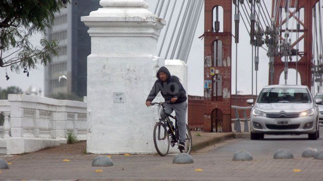 Llegó el frío a Santa Fe.