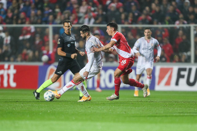 Nicol&aacute;s Orsini fue uno de los punto altos de Uni&oacute;n en el triunfo ante Argentinos.