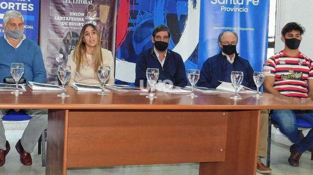 Molinero destacó el acompañamiento del gobierno provincial al clásico de rugby, teniendo en cuenta que el público no puede concurrir al CRAI.