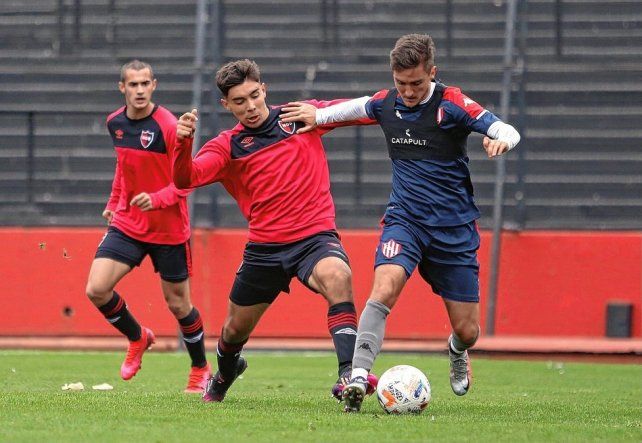 El primer amistoso de Unión fue ante Newell's. Foto: prensa Unión