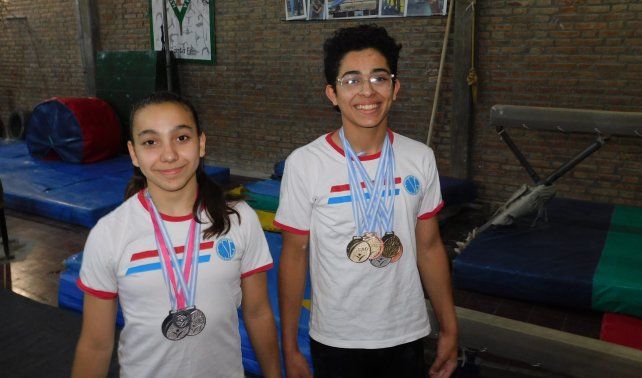 Selena Scándolo también es otra de las deportistas que entrena en el Club de Niños Manuel Belgrano. 