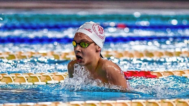 Enzo Luque de Uni&oacute;n fue subcampe&oacute;n nacional en 50 libre y 100 pecho, y tercero en 200 libre.