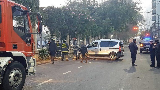 Así quedó el vehículo tras protagonizar el siniestro