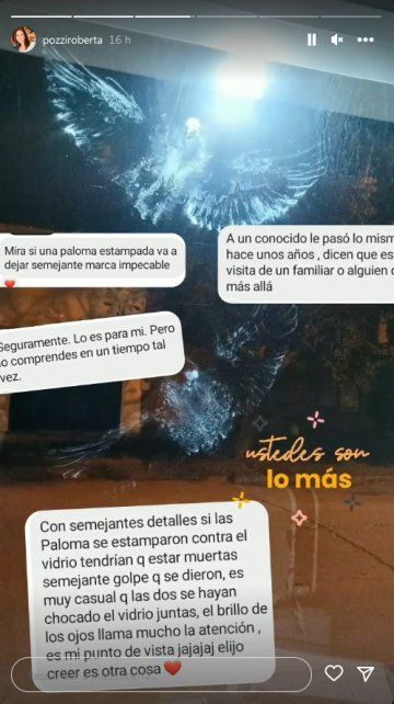 Posteo de Roberta Pozzi