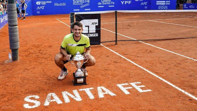  El bonaerense Mariano Navone fue el ganador del último Challenger que se disputó en la ciudad de Santa Fe.