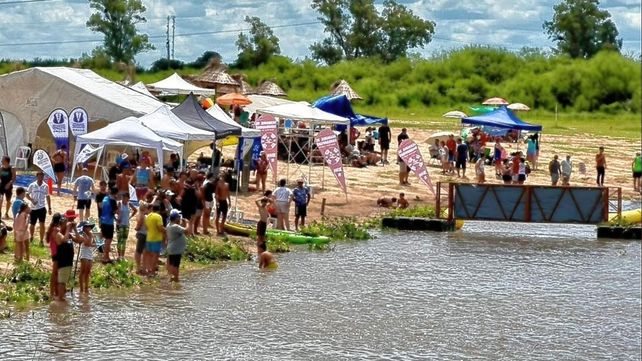 El balneario de Santo Tomé volverá a ser escenario de una fecha del Argentino de aguas abiertas.  