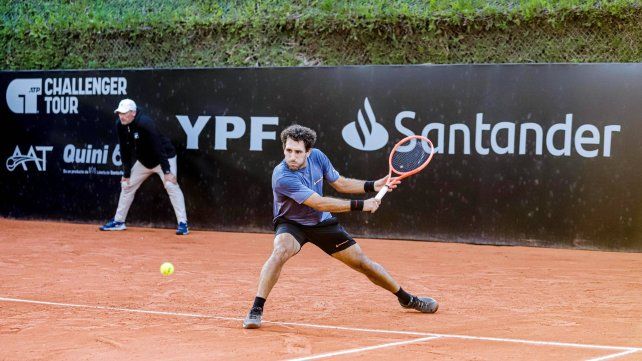 Hernán Casanova, uno de los argentinos en cuartos de final. 