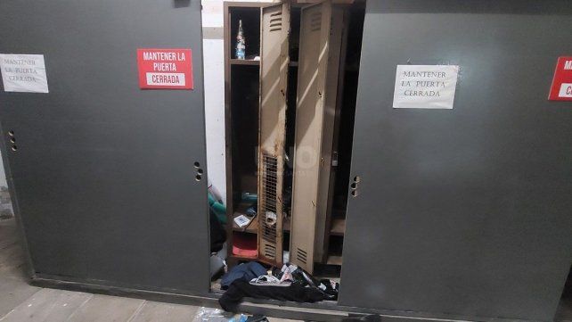 Robo en el club Rivadavia