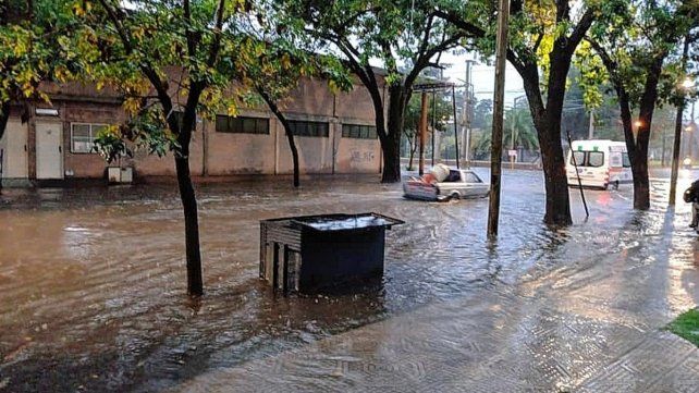 En Venado Tuerto cayeron 140 milímetros en pocas horas