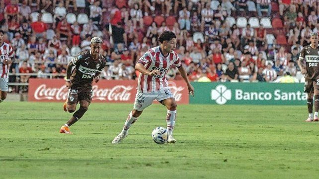 Julián Palacios fue uno de los puntos bajos del Unión de Leo Madelón ante Platense.