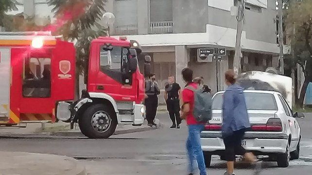 Incendio en J.J.Paso y avenida Freyre