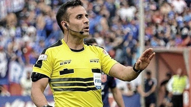 El chileno Piero Maza controlará la revancha entre Unión y Nacional por la Copa Sudamericana.