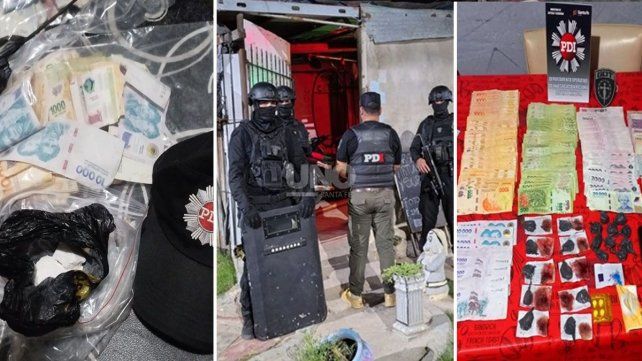 Se ejecutaron 12 allanamientos que dejó el saldo de cuatro detenidos por venta de droga