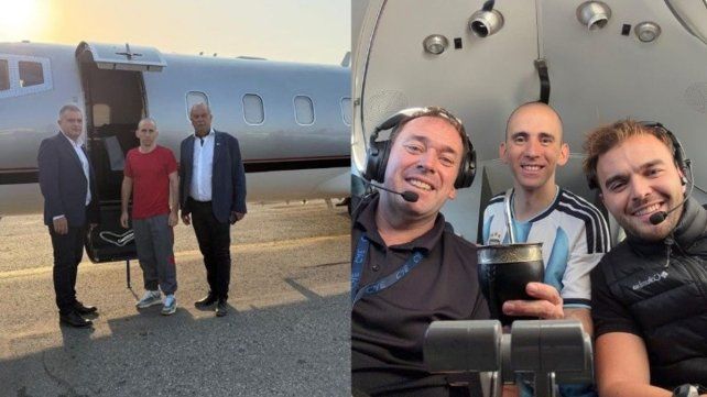 Nahuel Gallo llegó a la Argentina tras haber pasado más de 400 días detenido en Venezuela Nahuel Gallo llegó a la Argentina tras haber pasado más de 400 días detenido en Venezuela