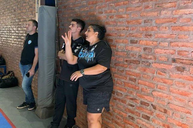 Hilario Neville y Pato Sánchez son los entrenadores del seleccionado femenino de la ASV.