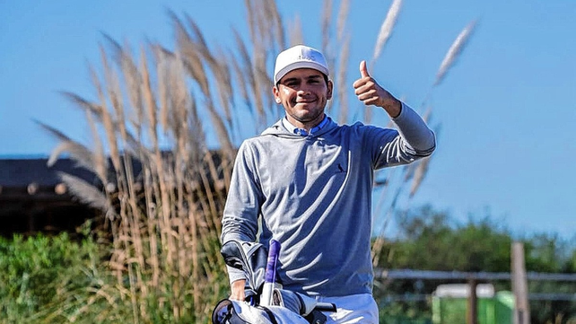 El golfista del Jockey Club de Santa Fe, ahora continuar&aacute; en Irlanda su periplo por Europa.