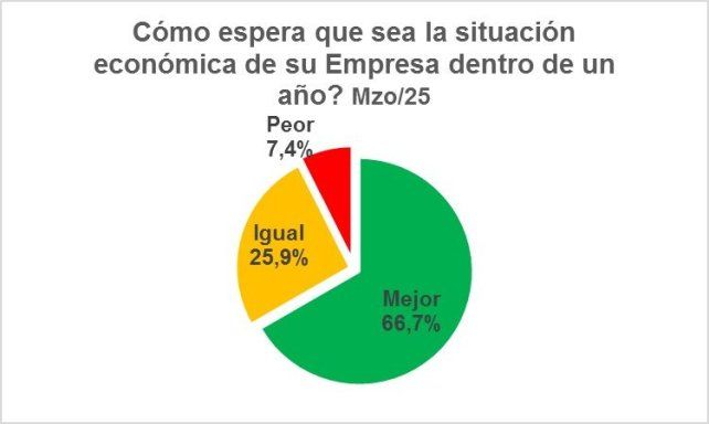 Cómo espera que sea la situación económica e su empresa el próximo año